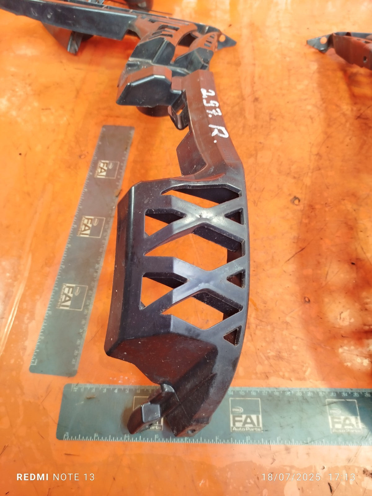 ✅Mercedes A180D Sport W177 2018 1.5 Diesel REAR BUMPER BRACKETS A1778853302 A297