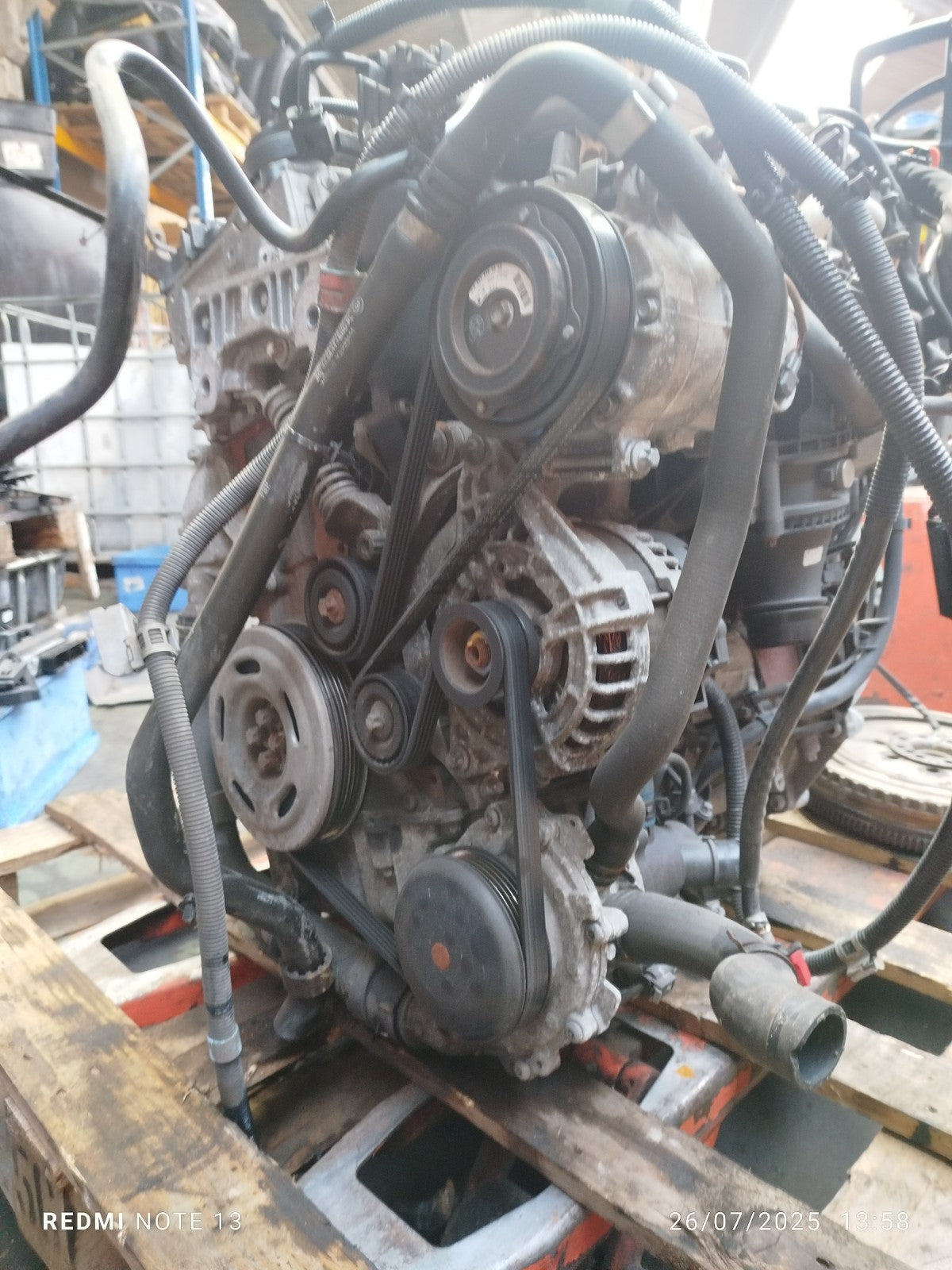 ✅MERCEDES B180 W246 1.8 DIESEL 2012 651.901 COMPLETE ENGINE A6510106010 Warranty