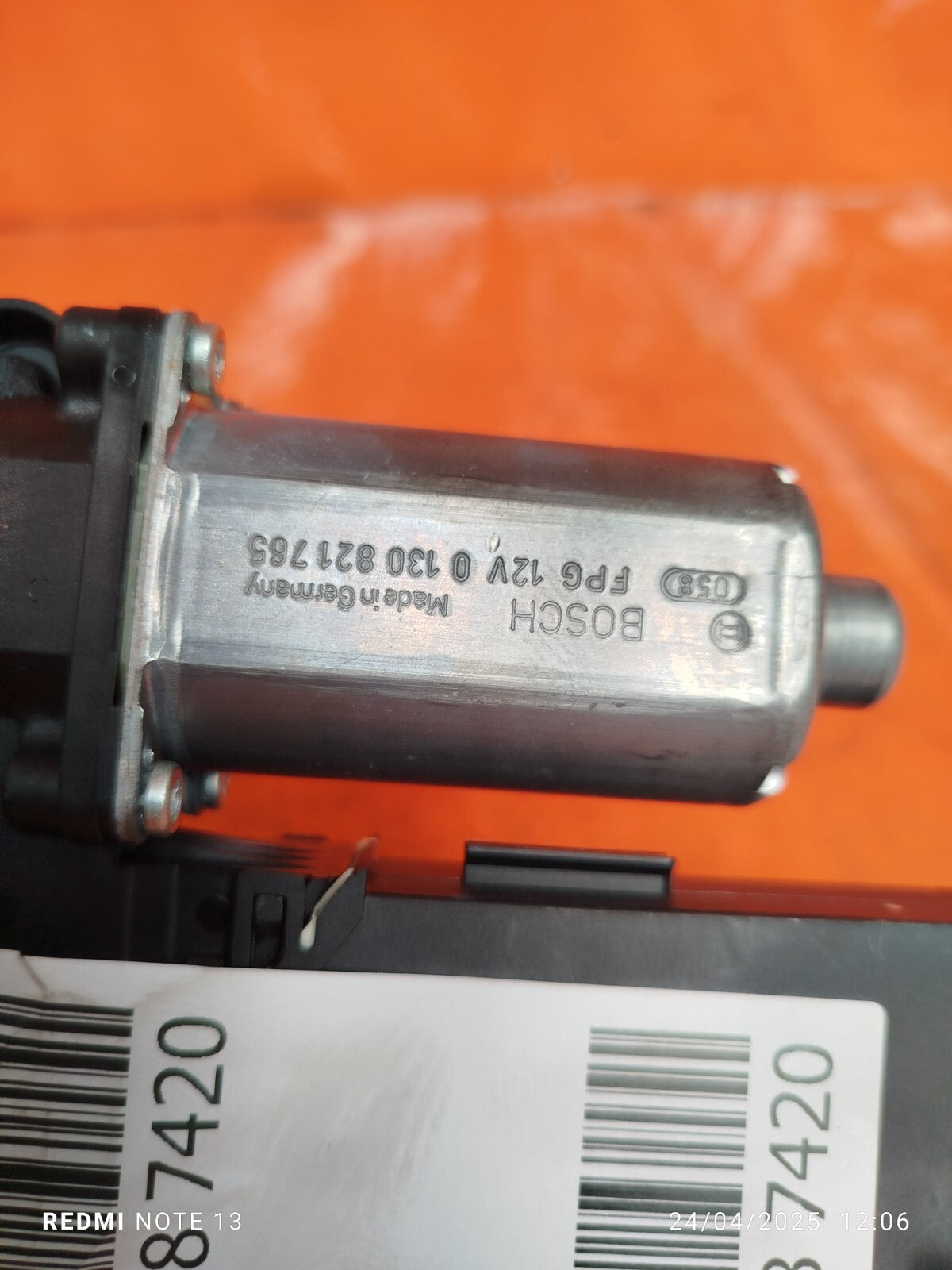 ✅2010 PORSCHE CAYENNE 9PA 3.6P REAR LEFT WINDOW MOTOR 7L0959795A + WARRANTY