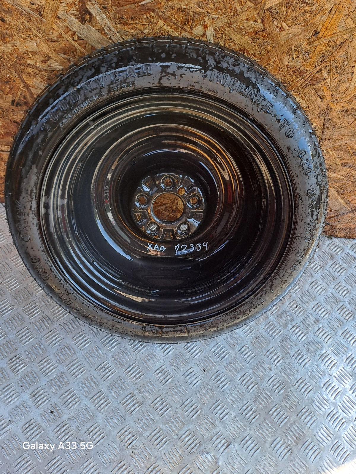 ✅TOYOTA PRIUS SPACE SAVER SPARE WHEEL T135/70 D17 + WARRANTY xAA