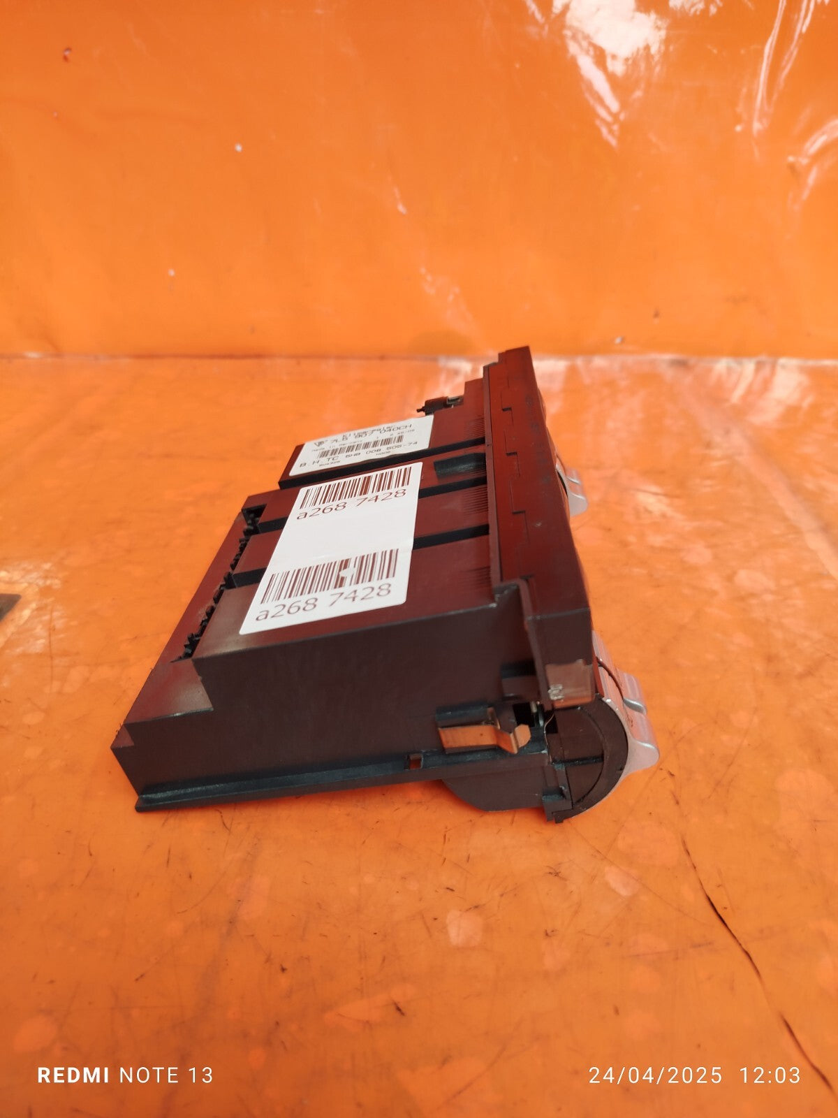 ✅2010 PORSCHE CAYENNE 9PA AC CLIMATE HEATER CONTROL SWITCH PANEL 7L5907040CH