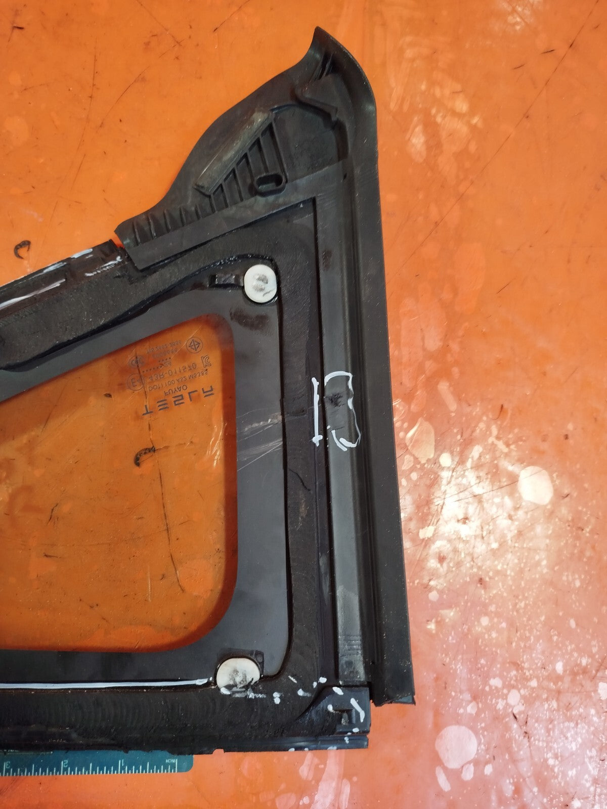 ✅TESLA MODEL 3 LONG 2024 REAR RIGHT QUARTER WINDOW GLASS 43R-011570 1910990-00-C