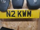 private number plate N2 KWM  for sale