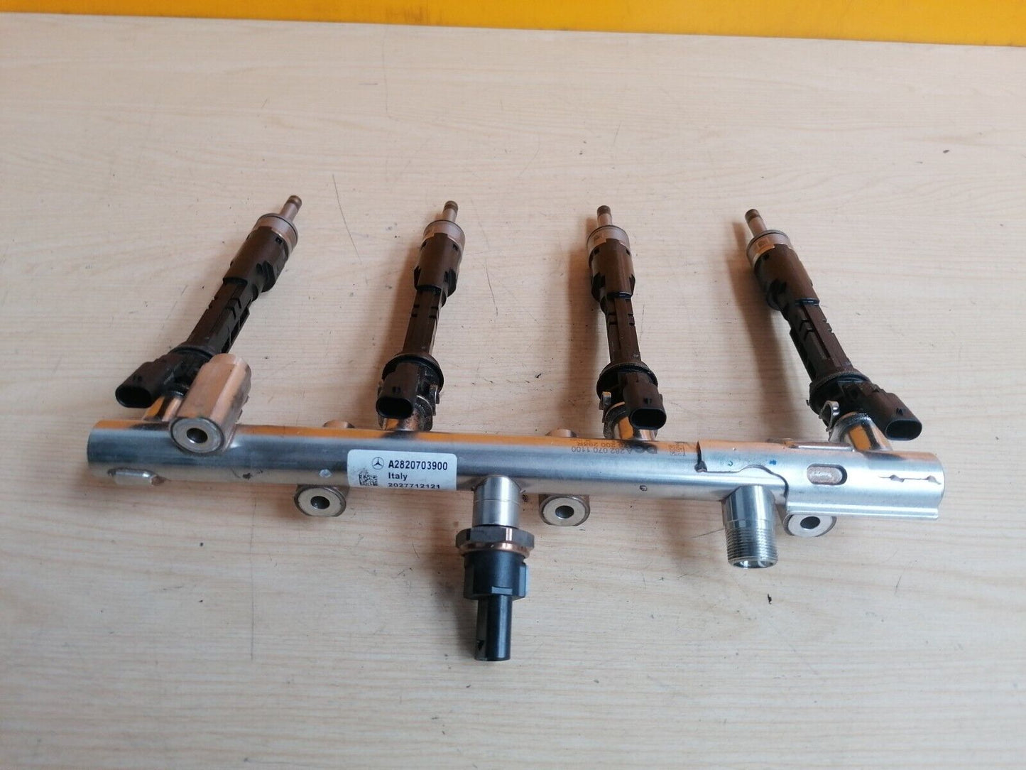 ✅2021 MERCEDES A CLASS W177 1.3P FUEL INJECTION RAIL A2820703900 + WARRANTY A067