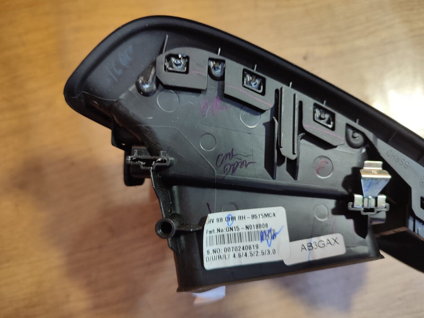 2019 FORD ECOSPORT MK2 1.0P DASHBOARD AIR VENT LEFT & RIGHT SIDE PAIR A133
