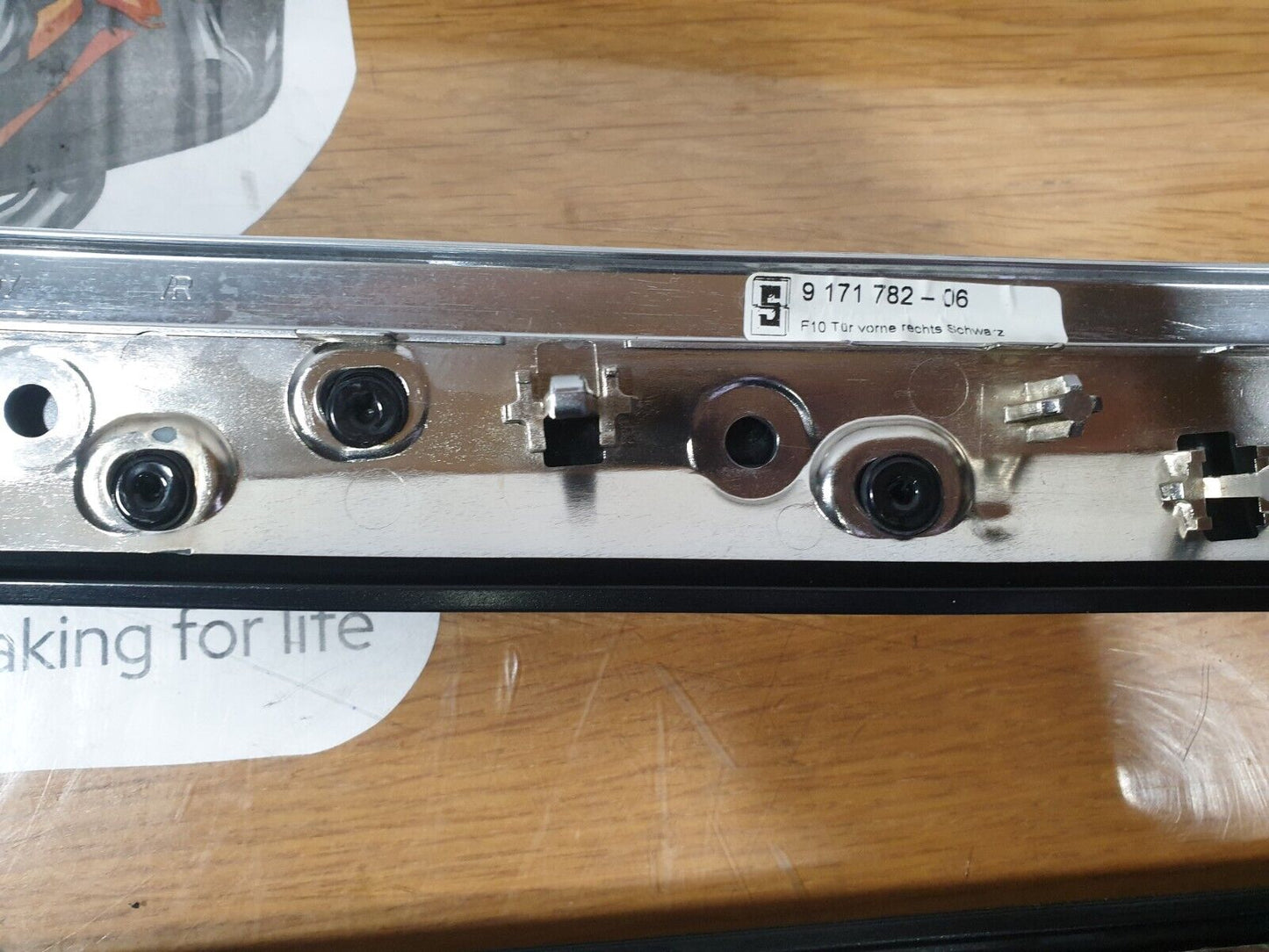 BMW 520D F11 2.0 DIESEL 2010 INTERIOR DOOR TRIM SET 9171779 9171781 9171780 A216