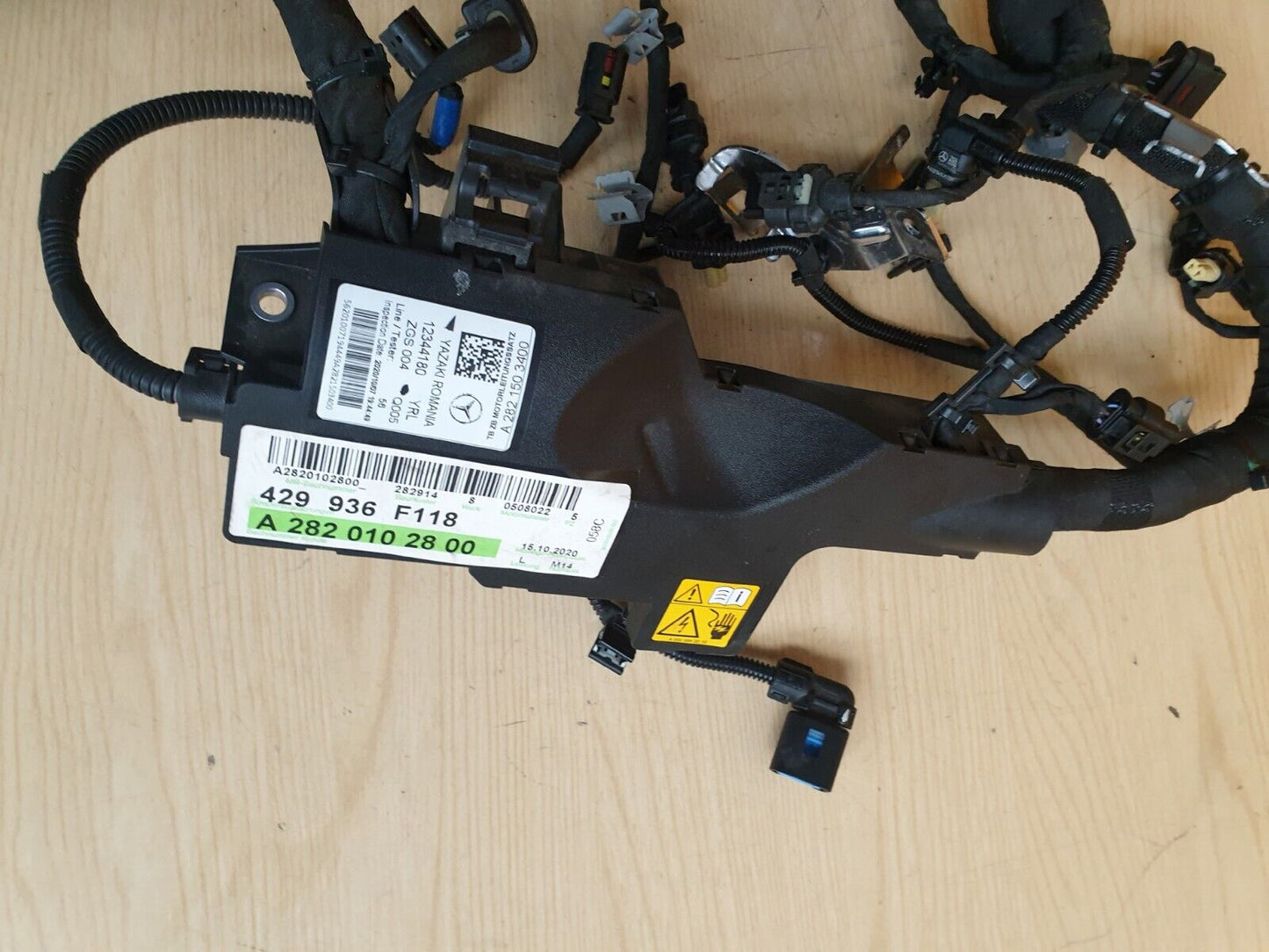 ✅2021 MERCEDES A CLASS W177 1.3P ENGINE WIRING LOOM HARNESS A2820102800 A067