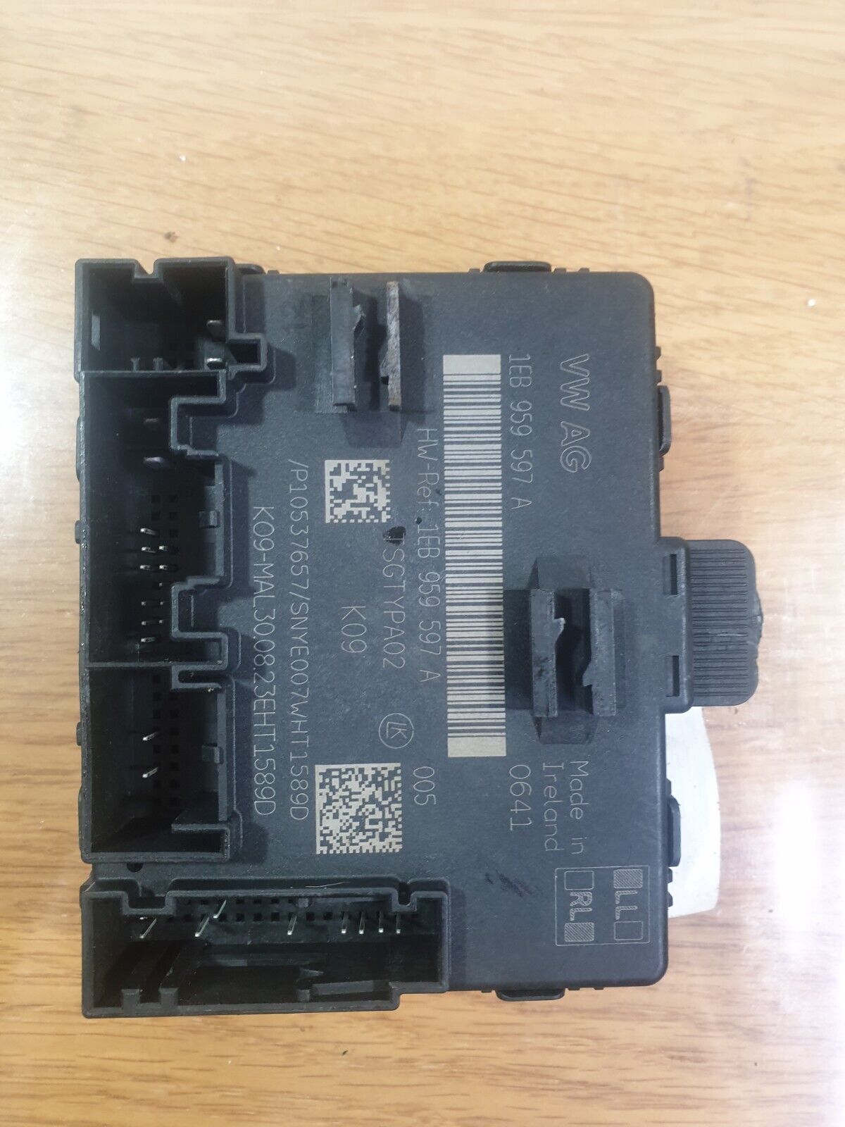 AUDI Q4 E-TRON 2023 REAR LEFT DOOR CONTROL MODULE 1EB959597A Warranty A206