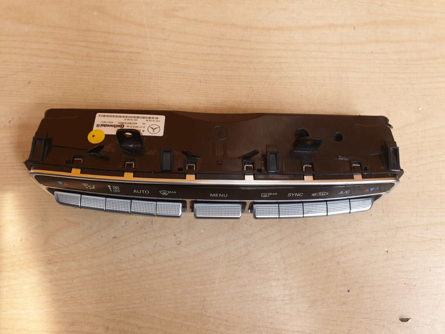 2015 MERCEDES C200 W205 2.0 PETROL A/C CONTROL SWITCH PANEL A2059054706 A048