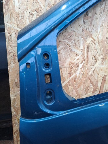 2015 Renault Trafic MK3 SL27 Front Left Passenger Door Blue Bare Only A250 - Image 5