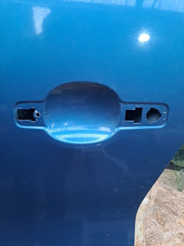 2015 Renault Trafic MK3 SL27 Front Left Passenger Door Blue Bare Only A250 - Image 4
