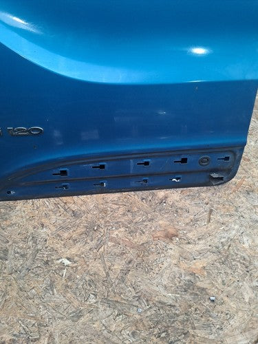 2015 Renault Trafic MK3 SL27 Front Left Passenger Door Blue Bare Only A250 - Image 3