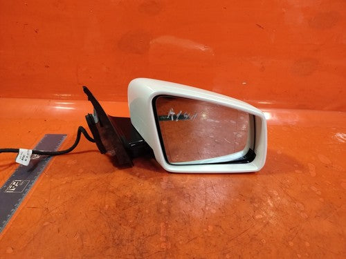 ✅2013 MERCEDES E CLASS W212 AMG SPORT 2.1D FRONT RIGHT WING MIRROR PF WHITE A141 - Image 1