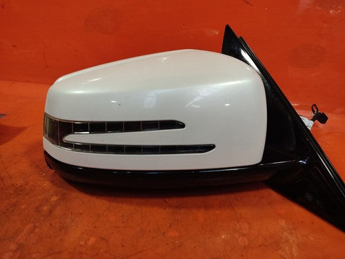 ✅2013 MERCEDES E CLASS W212 AMG SPORT 2.1D FRONT RIGHT WING MIRROR PF WHITE A141 - Image 6