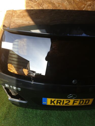 2012 MERCEDES B CLASS W246 1.8D TAILGATE BOOT LID BLACK + WARRANTY A211