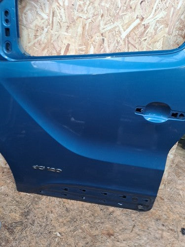 2015 Renault Trafic MK3 SL27 Front Left Passenger Door Blue Bare Only A250 - Image 7