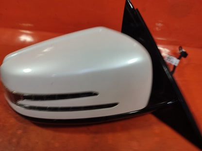 ✅2013 MERCEDES E CLASS W212 AMG SPORT 2.1D FRONT RIGHT WING MIRROR PF WHITE A141 - Image 5