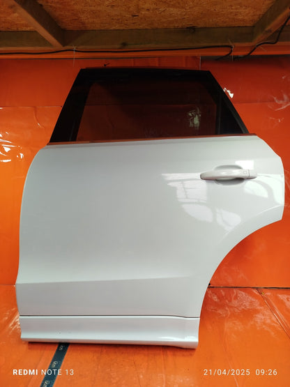✅2012 AUDI Q5 8R S LINE 2.0P REAR LEFT DOOR BARE WHITE S9R + WARRANTY A276 - Image 2