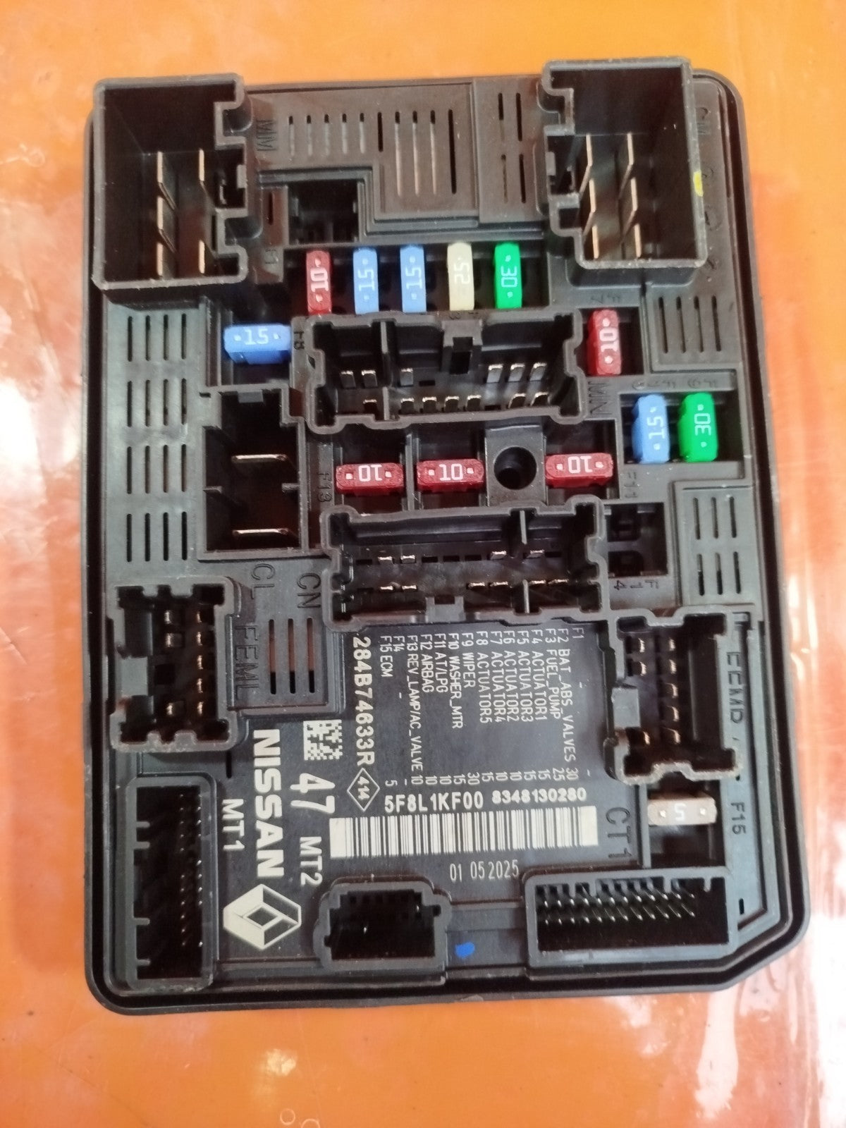 ✅RENAULT CLIO V 1.6 PETROL 2025 FUSE RELAY BOX 284B74633R Warranty A331 - Image 1