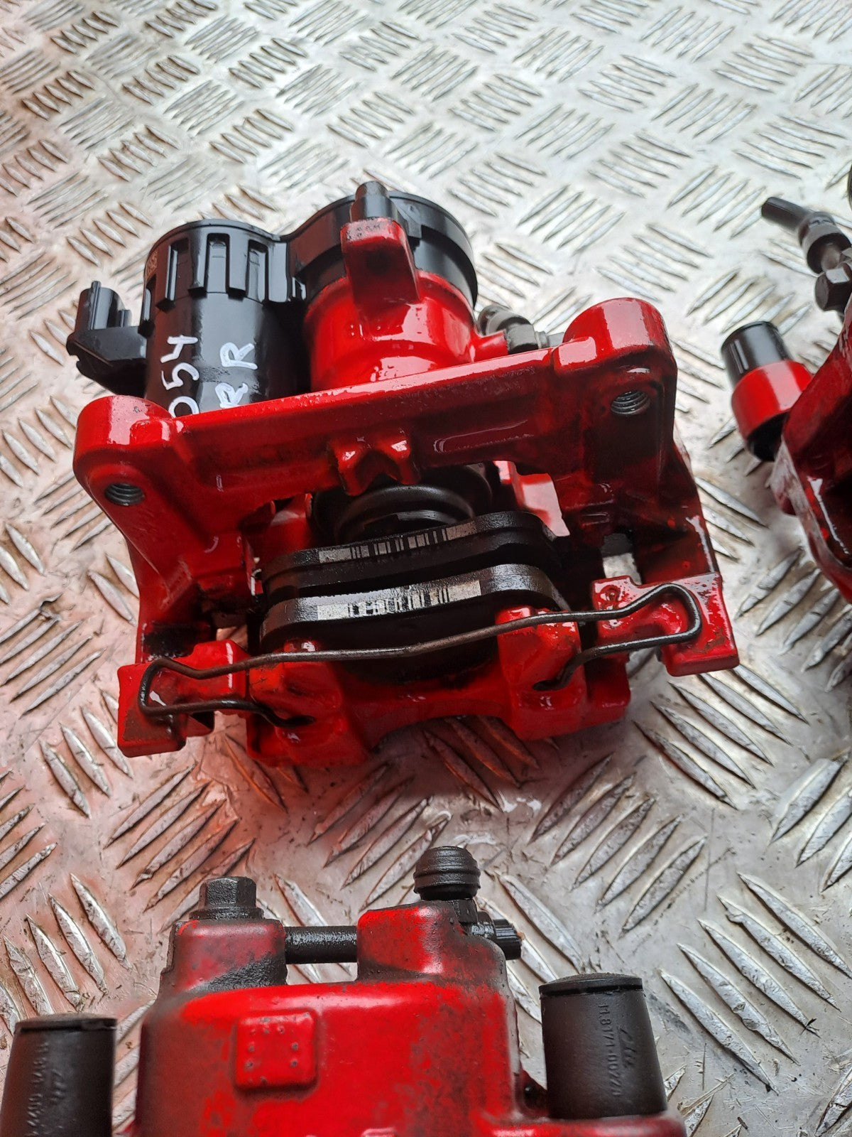 ✅2019 Ford Focus MK4 ST-Line Brake Caliper Set Front Rear Red JX61-2D251-BLD - Image 7