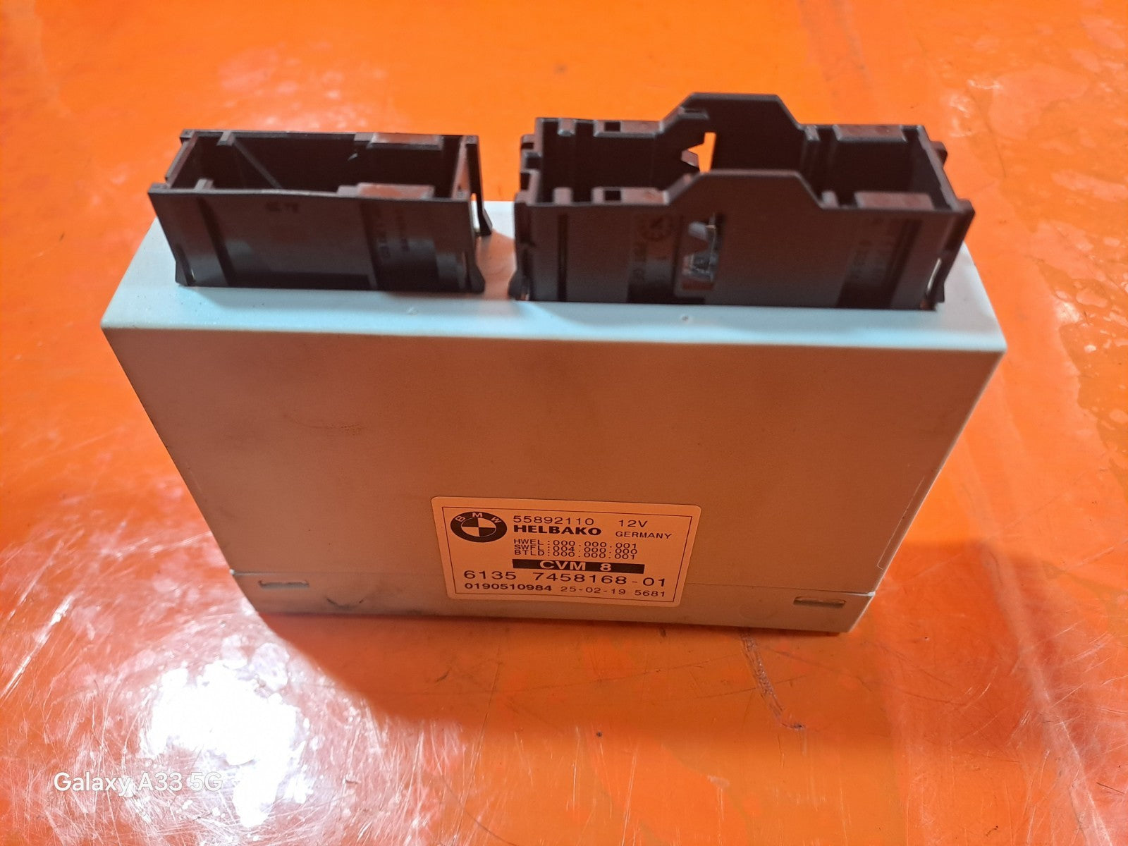 ✅BMW F23 218D 2.0 DIESEL 2019 CONVERTIBLE ROOF CONTROL MODULE ECU 7458168 A344 - Image 9