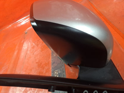 ✅NISSAN JUKE TEKNA 1.5 DIESEL 2017 FRONT LEFT WING MIRROR SILVER 96302BV81A A322 - Image 5
