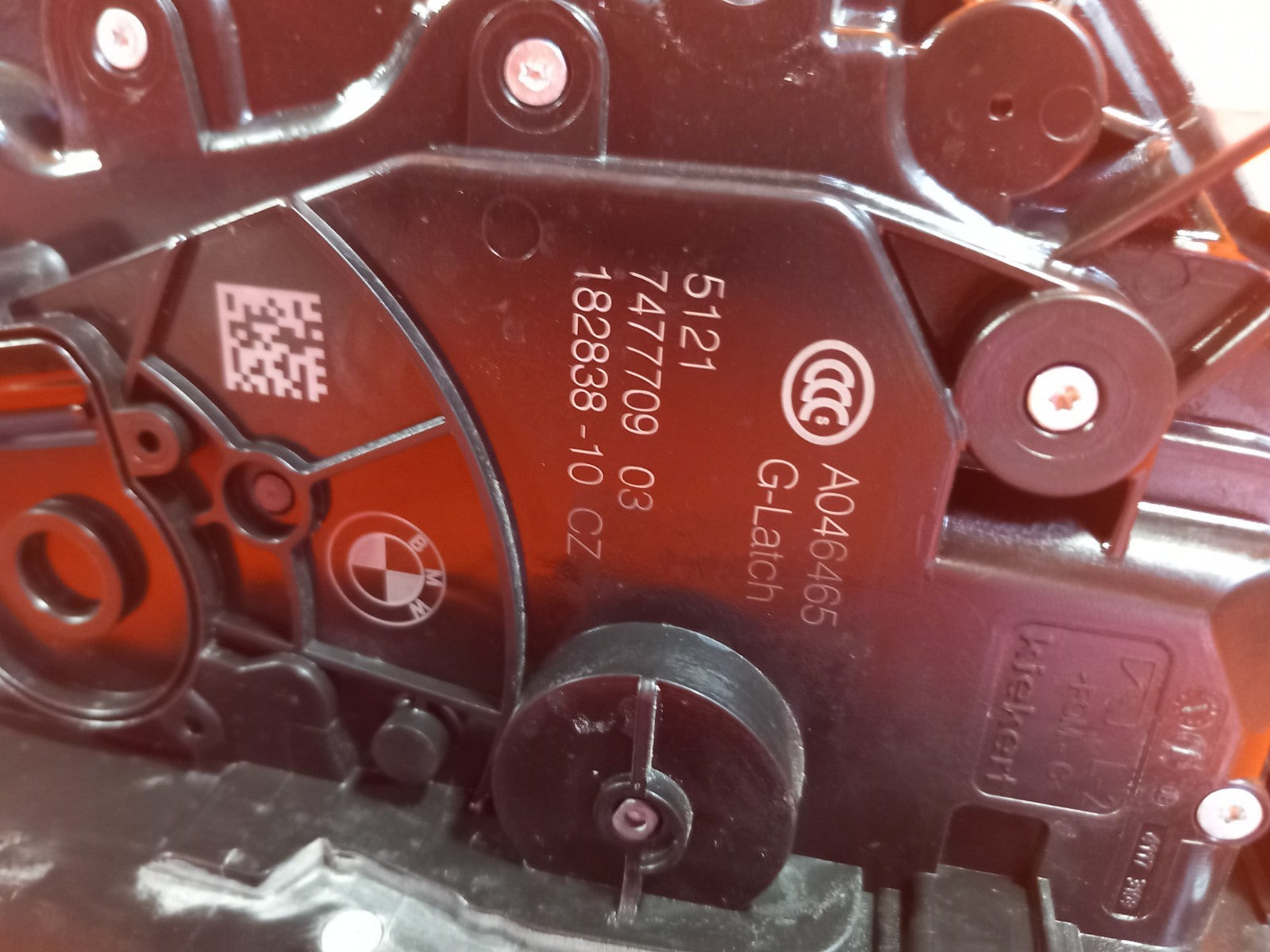 BMW X5 G05 Xdrive 50e M Sport 3.0 Petrol 2025 Front Left Door Lock 7477709 A398 - Image 8