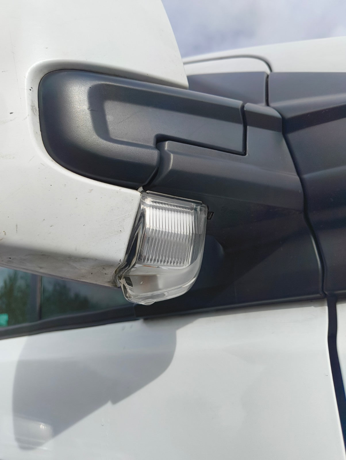 ✅Ford Tourneo Custom 2.2 Diesel 2015 Front Right Wing Mirror Power Fold White - Image 4