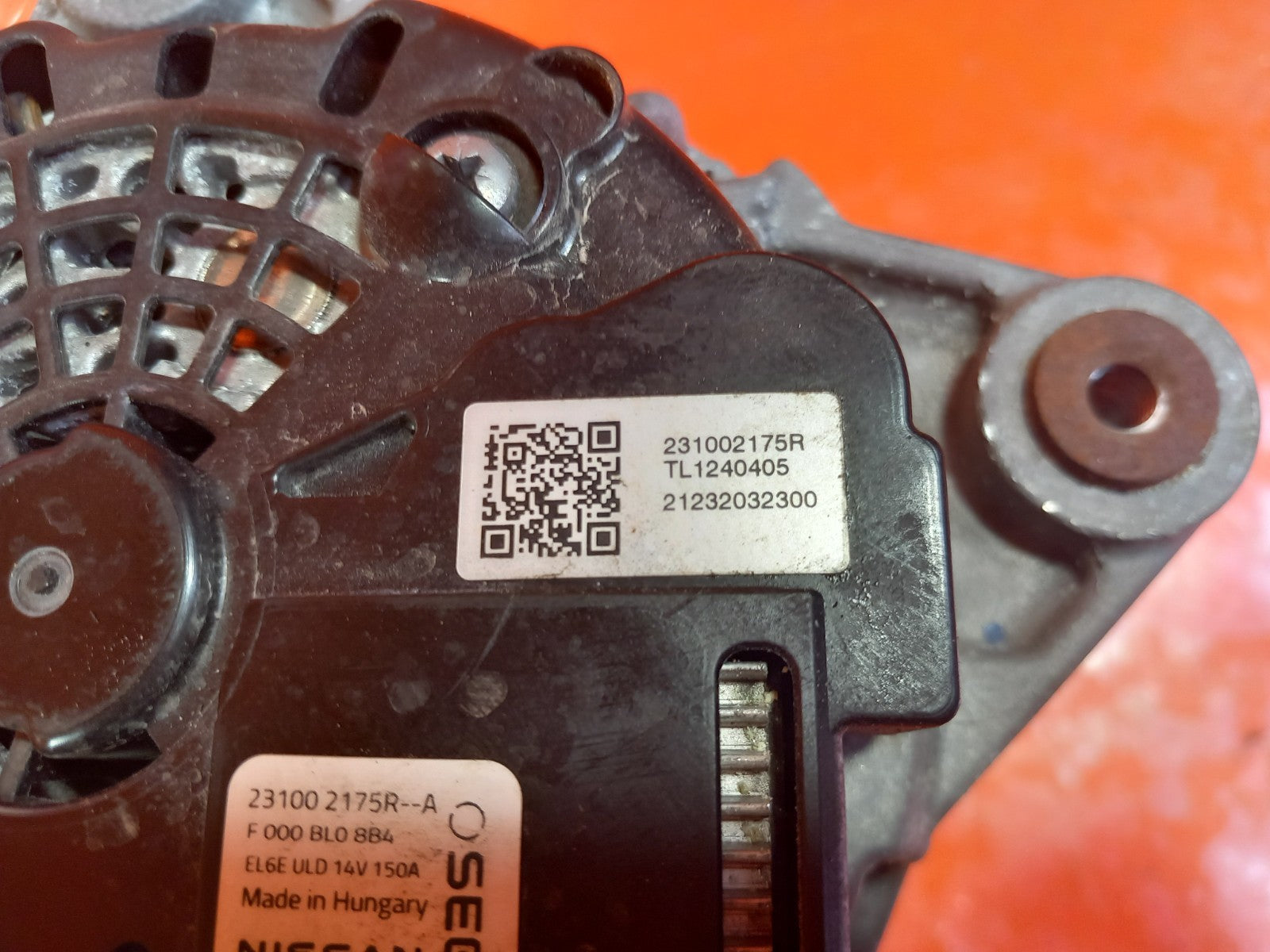 2024 Dacia Jogger 1.0 Petrol Alternator 231002175R Warranty A391 - Image 9