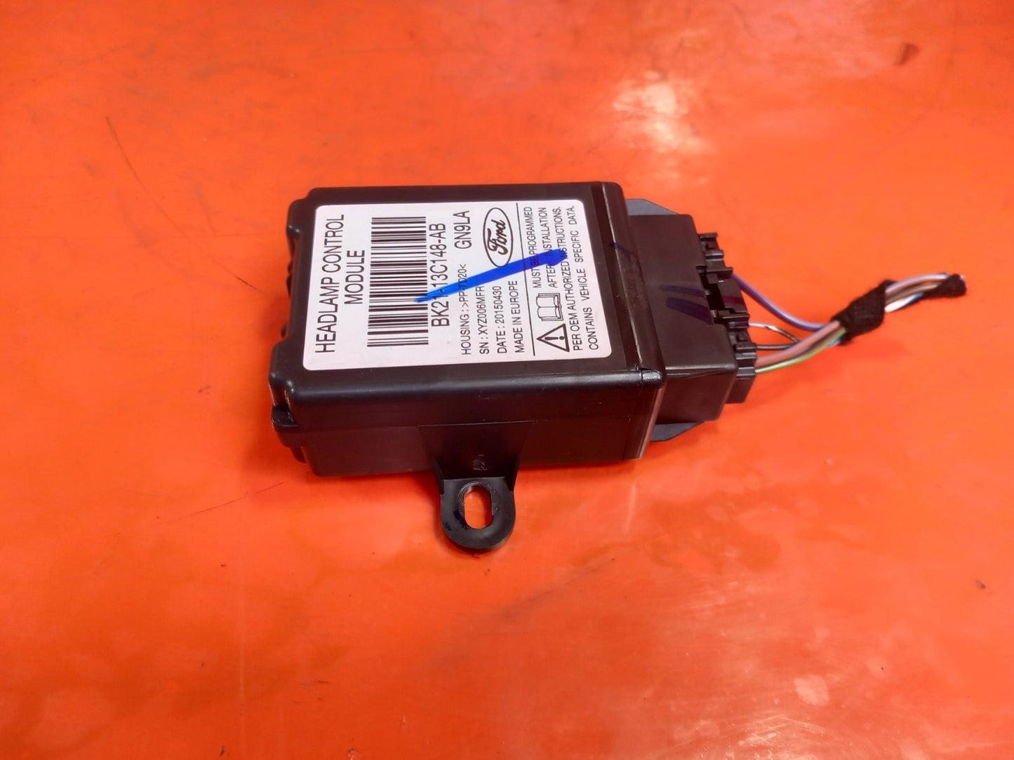 2015 Ford Tourneo Custom Headlight Control Module BK21-13C148-AB Warranty A377 - Image 7