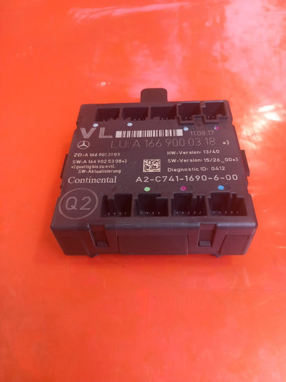 Mercedes W176 W117 W246 Front Left Door Control Module A1669000318 Warranty xAA - Image 3