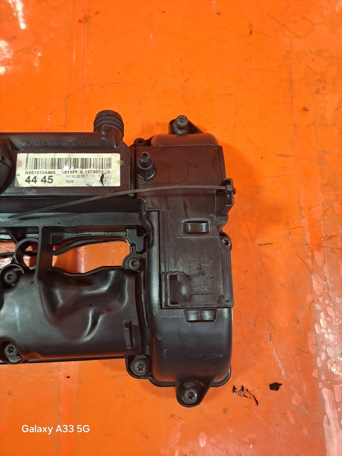 ✅2012 MERCEDES B CLASS W246 1.8D ROCKER VALVE COVER A6510104445 + WARRANTY A211 - Image 2