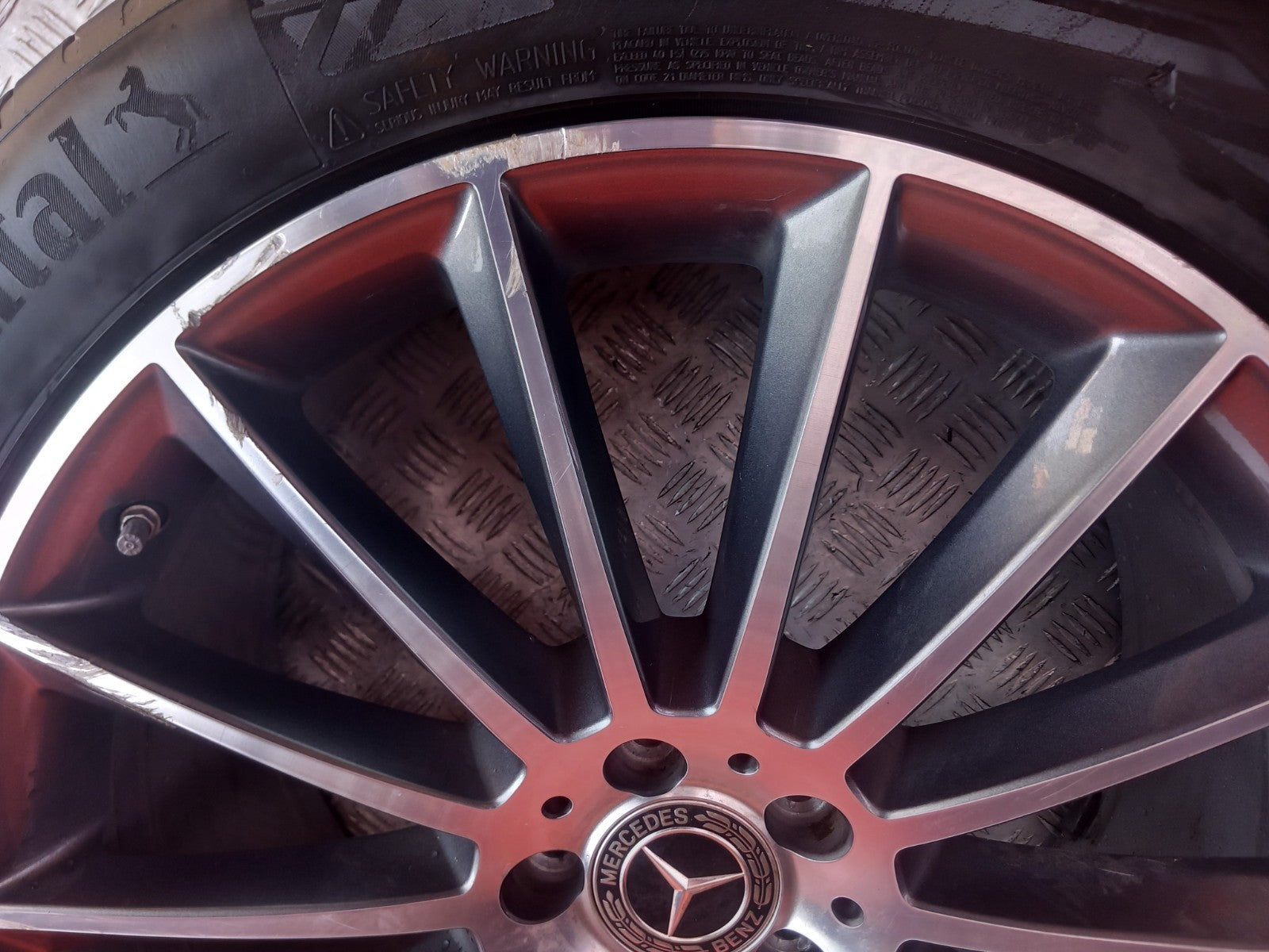 2025 Mercedes GLE W167 AMG Alloy Wheel w/ Tyre 275/45 R21 A1674013400 A397 - Image 5