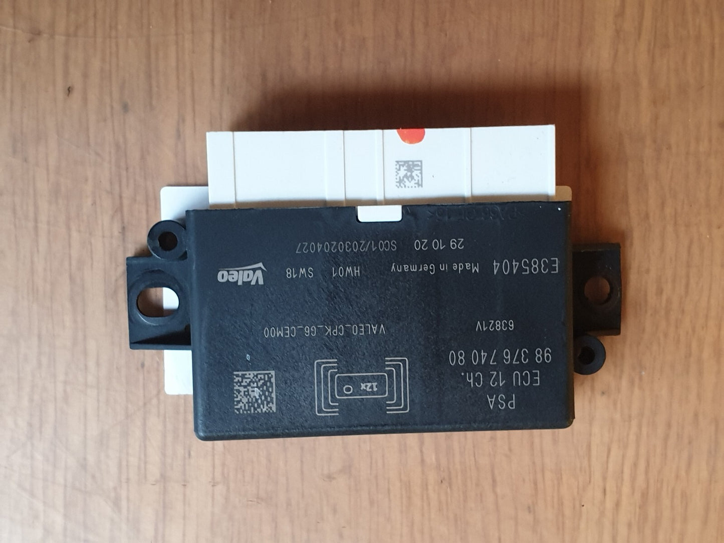 ✅PEUGEOT 2008 MK2 GT EV ELECTRIC 2020 PARKING DISTANCE CONTROL MODULE 9837674080 - Image 6