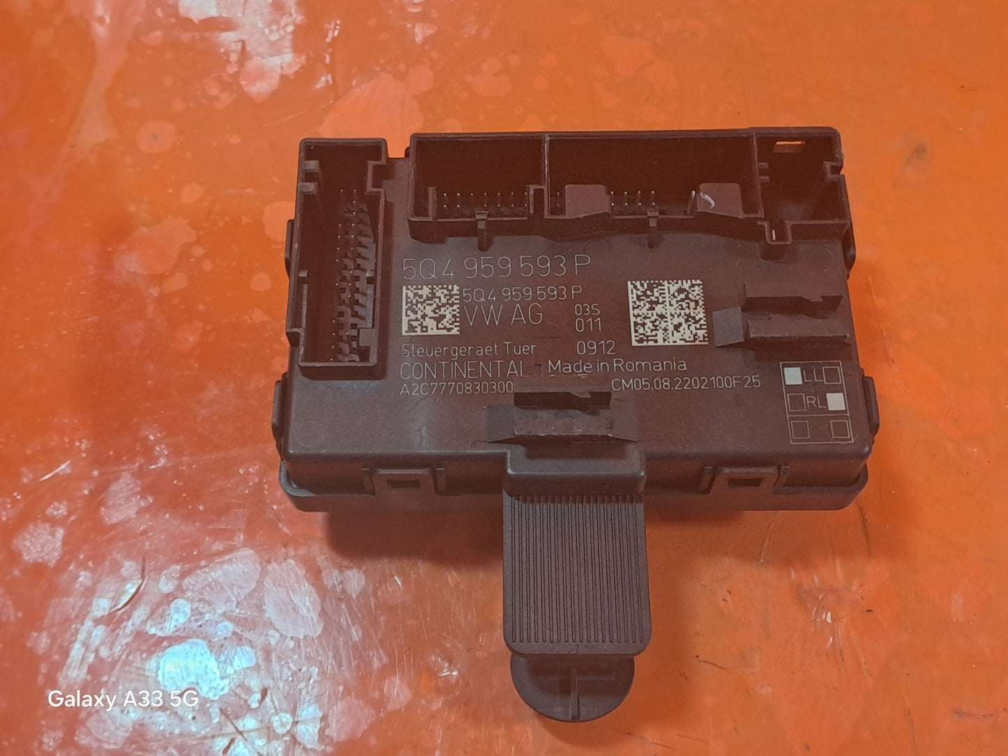 ✅2023 CUPRA FORMENTOR DOOR CONTROL UNIT MODULE ECU FRONT RIGHT 5Q4959593P A336 - Image 3