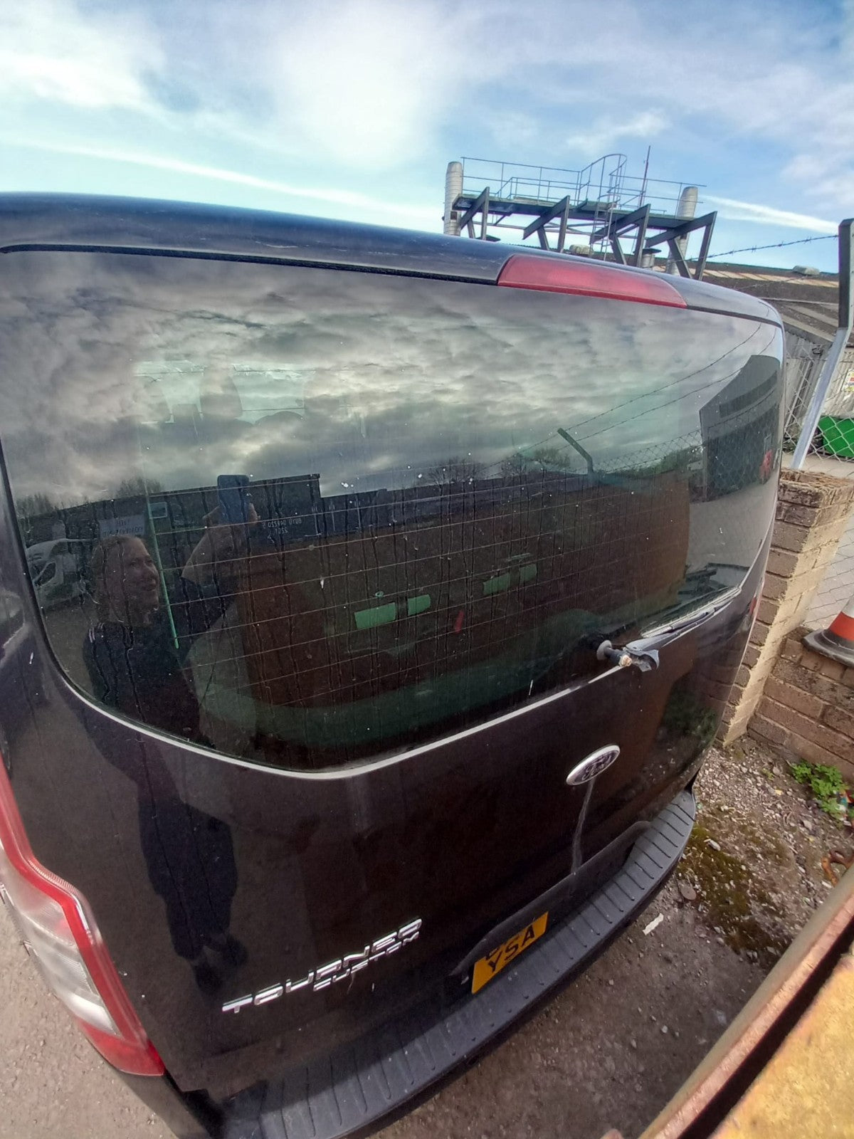 ✅2015 Ford Tourneo Custom Tailgate Boot Lid Bare Black + Warranty A371 - Image 4
