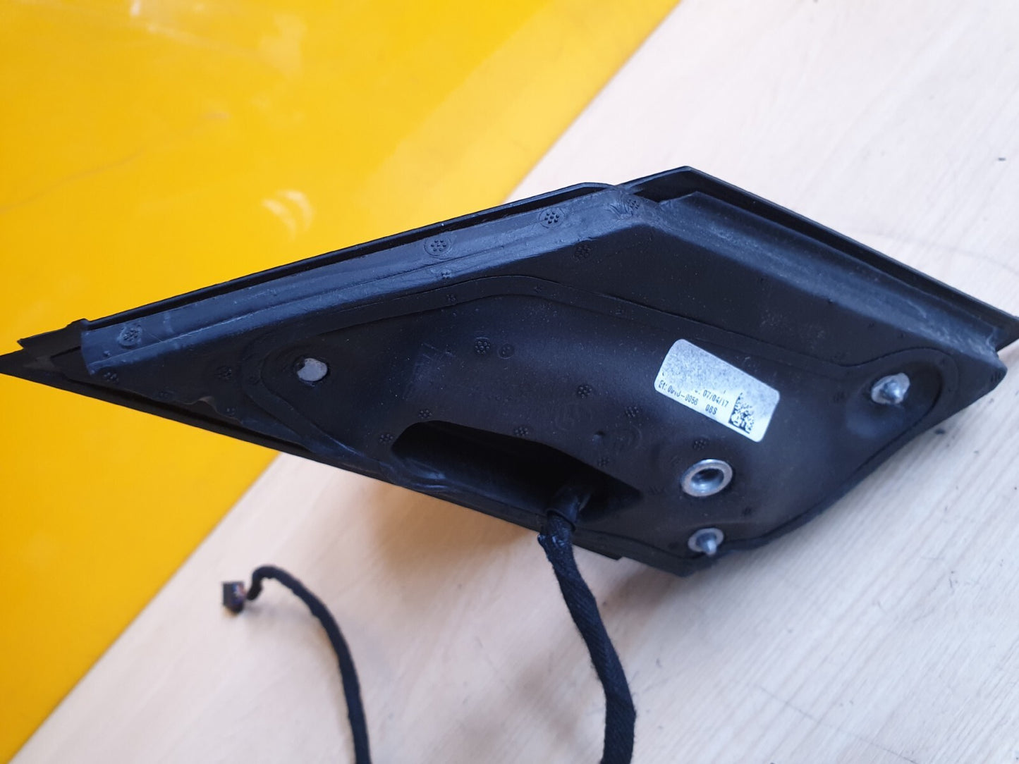 2017 VW POLO FRONT LEFT MIRROR PASSENGER SIDE BLACK 024483 X00 - Image 6