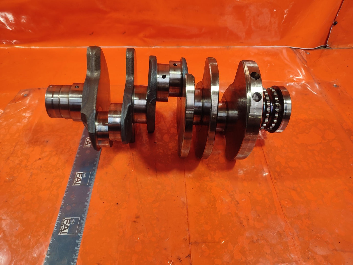 ✅2009 AUDI Q7 4L 3.0 TDI ENGINE CRANKSHAFT 059101AH + WARRANTY A300 - Image 1