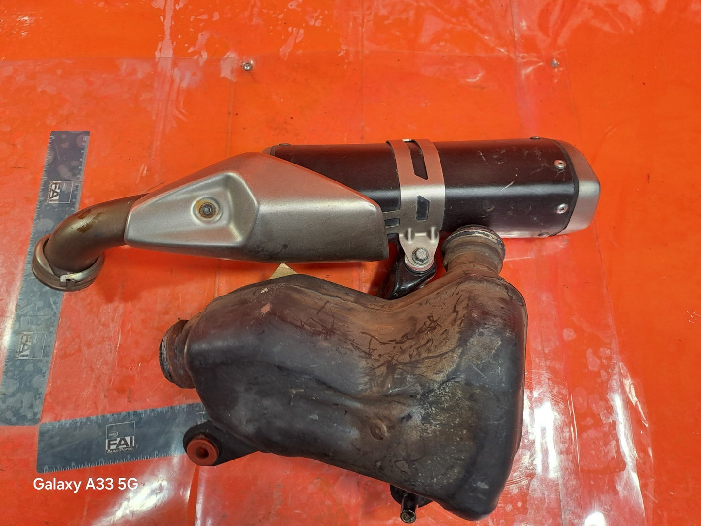 ✅KTM 125 Duke Petrol 2019 Exhaust Silencer Pipe & Box 93805083000 +Warranty A135 - Image 8