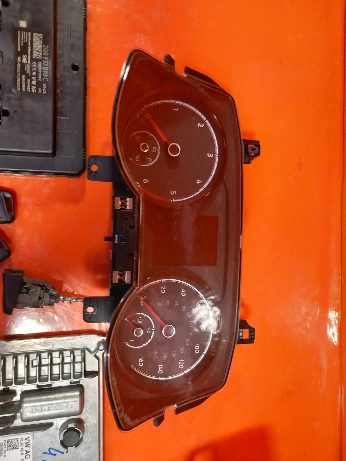 2021 VW Transporter T30 ECU Lock Set 3Q0907530AG Warranty A412 - Image 10