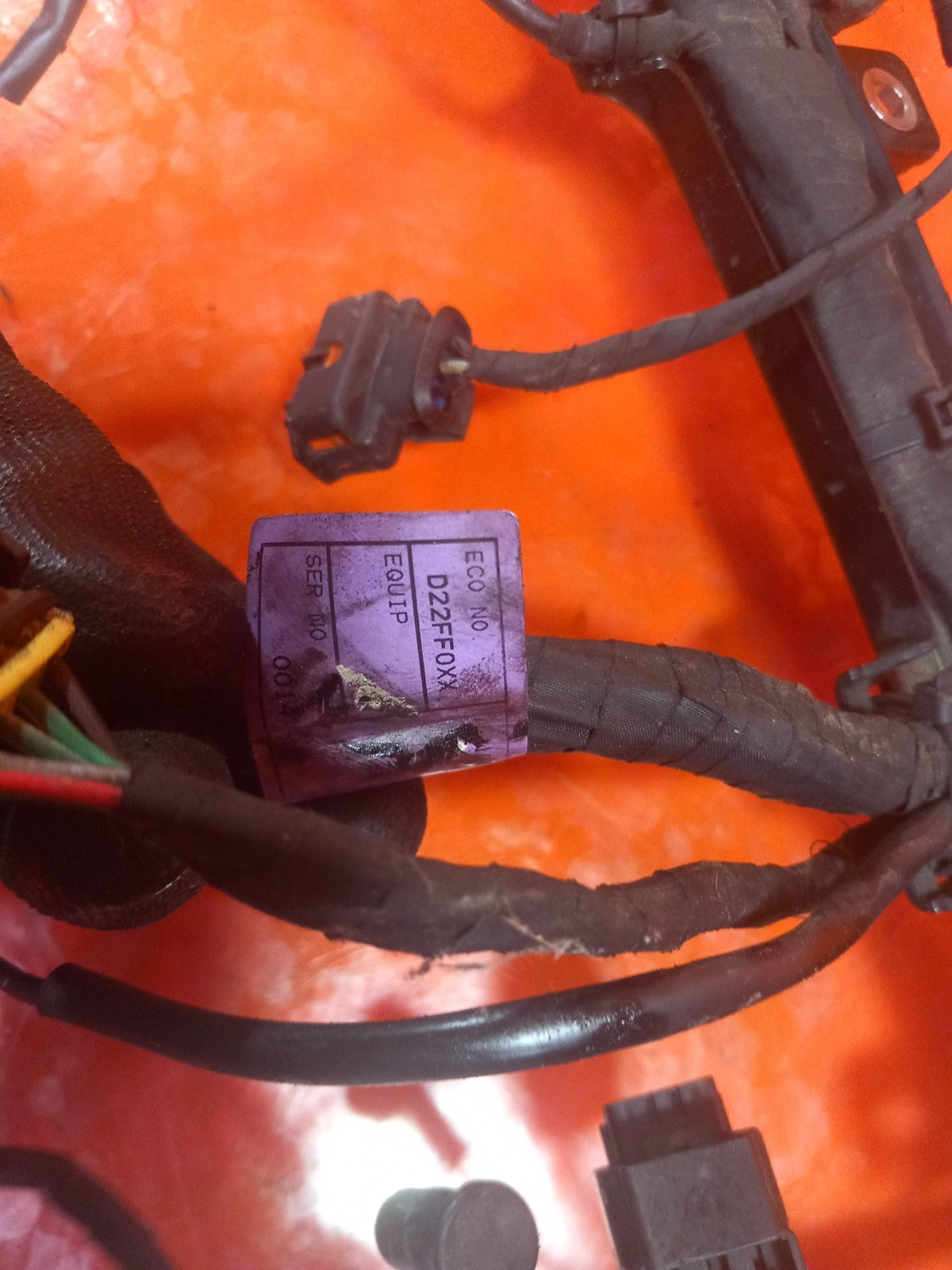 2018 Ssangyong Korando ELX 2.2 Diesel Engine Wiring Harness A6721500333 A329 - Image 12