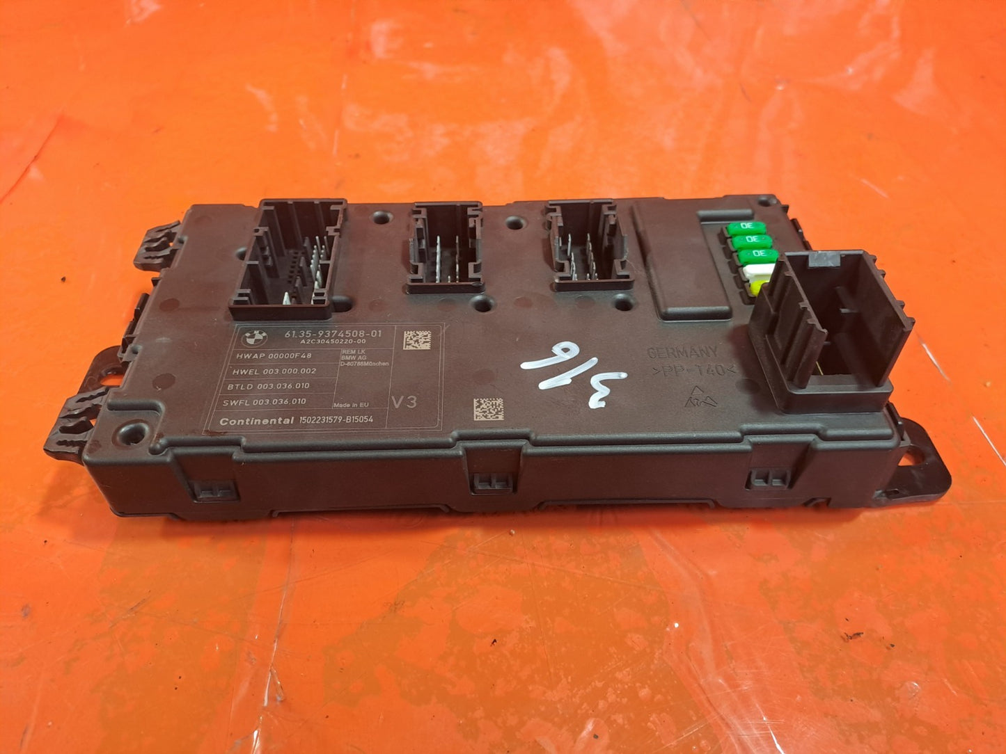 ✅BMW 118D F20 2.0 Diesel 2015 Rear Body Control Module 9374508 Warranty A316 - Image 4