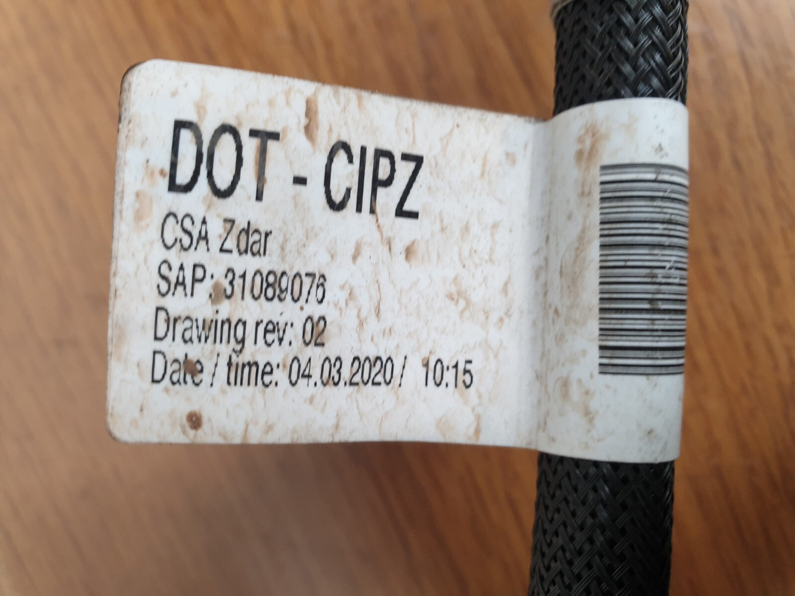 ✅Peugeot 208 2020 BRAKE VACUUM HOSE PIPE 9832822680 Warranty A197 - Image 5
