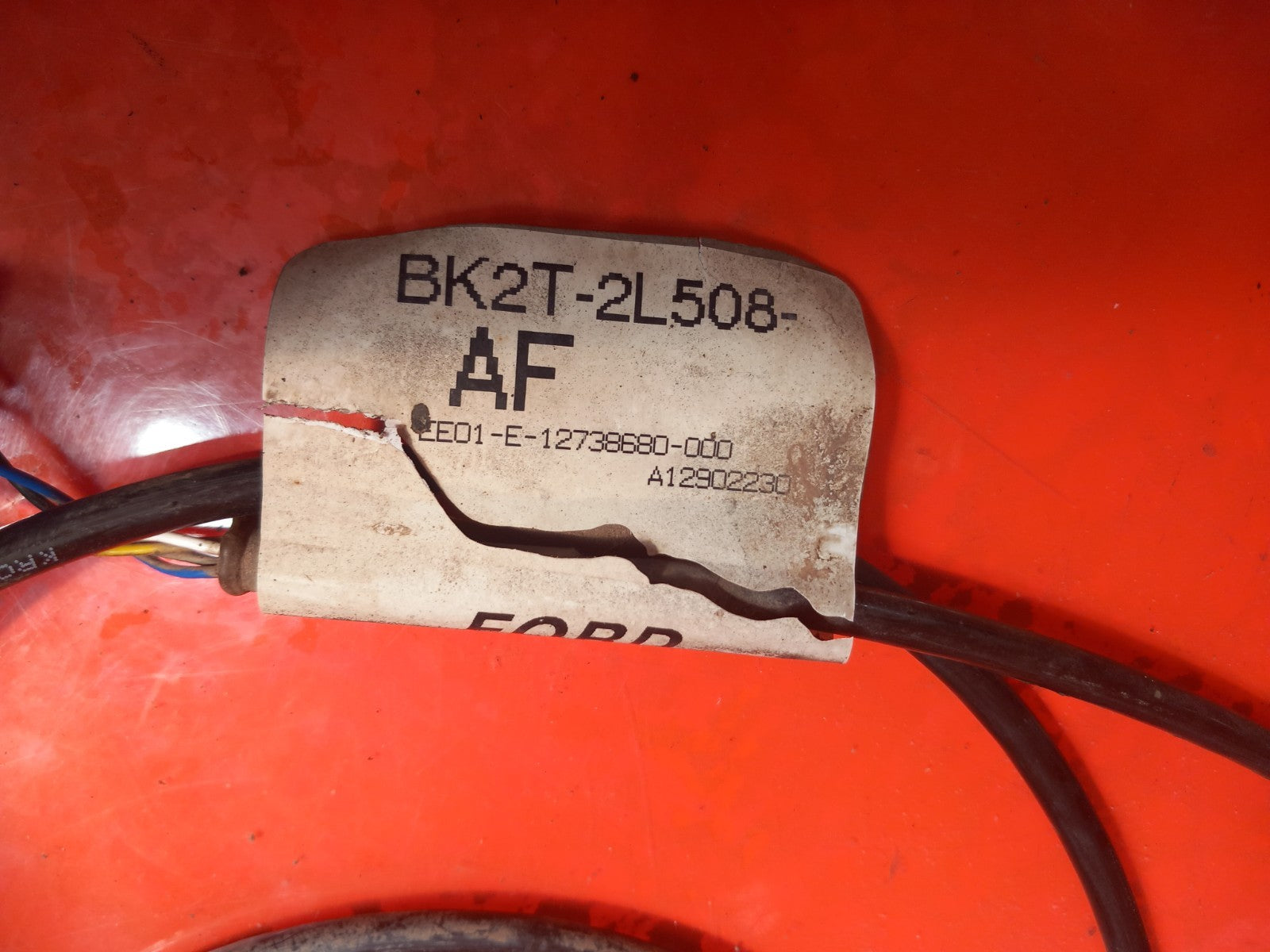 ✅2014 Ford Transit Custom Brake Wiring Loom BK2T-2L508-AF + Warranty A384 - Image 10