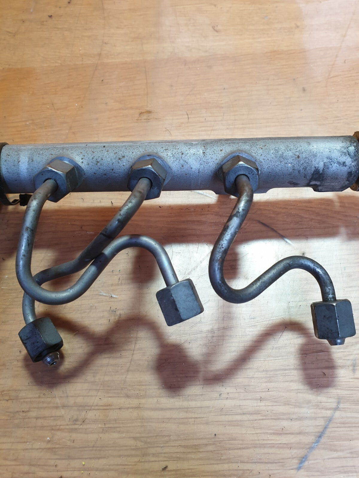 ✅2013 MERCEDES C CLASS W204 2.1CDI FUEL INJECTOR RAIL A6510700495 +WARRANTY A167 - Image 4
