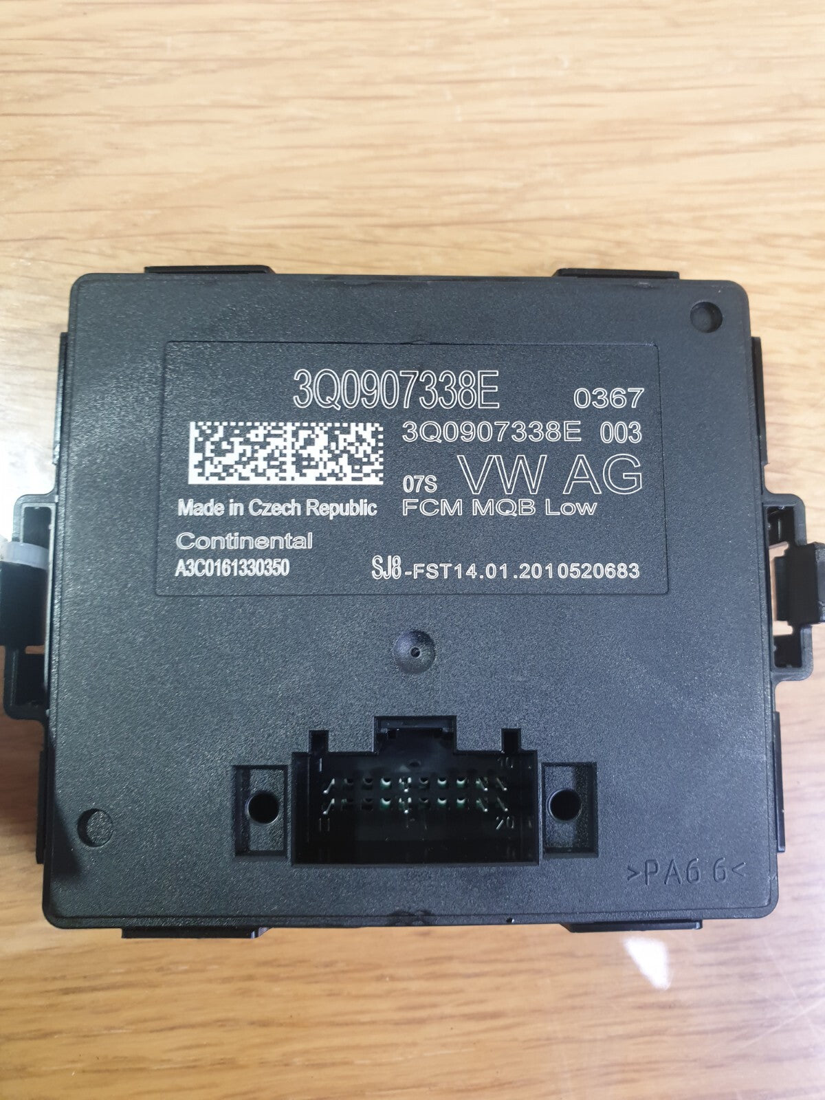 ✅2020 AUDI A1 SPORT 1.0P HEADLIGHT RANGE CONTROL MODULE ECU 3Q0907338E A203 - Image 1