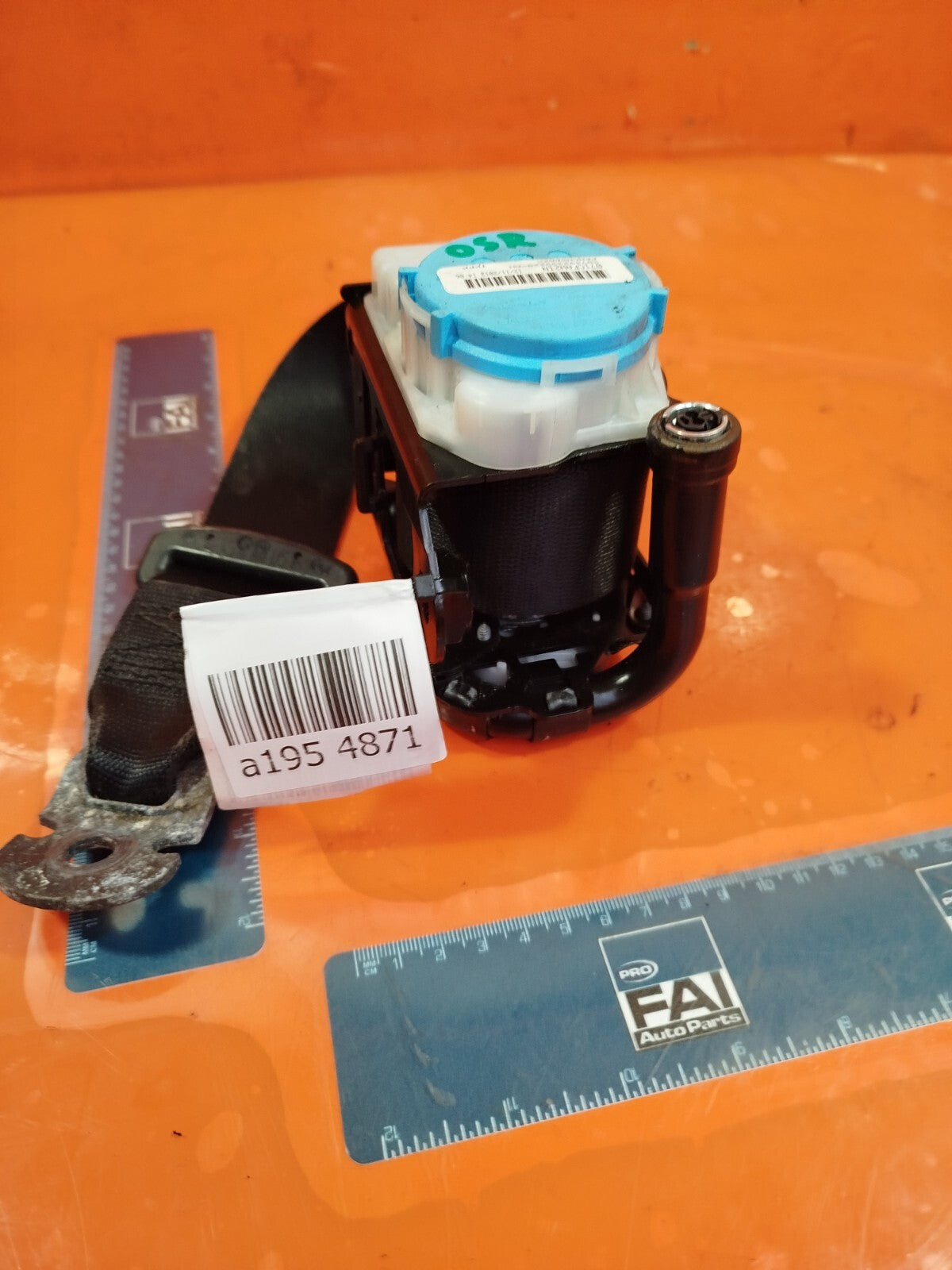 ✅MERCEDES W176 A180 AMG SPORT 1.5 DIESEL 2013 REAR RIGHT SEAT BELT 307492399228 - Image 6