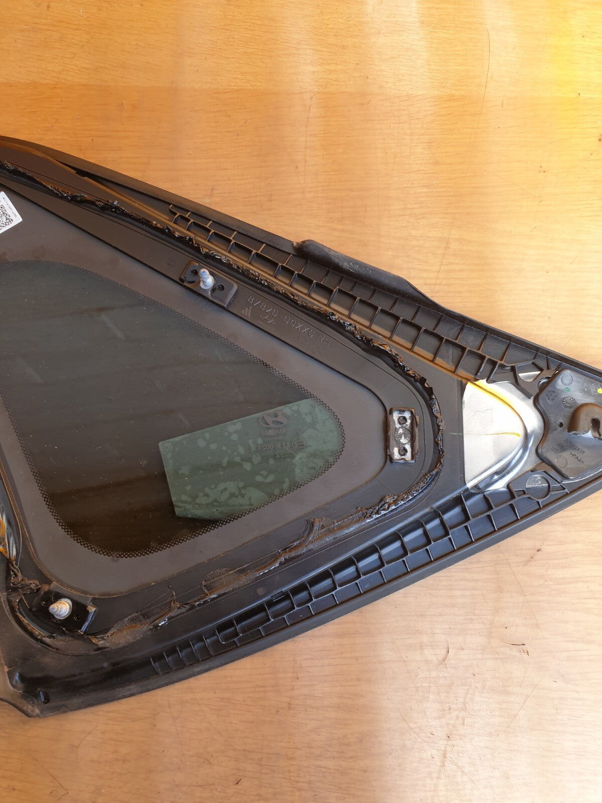 ✅2022 HYUNDAI I20 MK3 1.0P REAR RIGHT QUARTER WINDOW GLASS 87820Q0120  A181 - Image 8