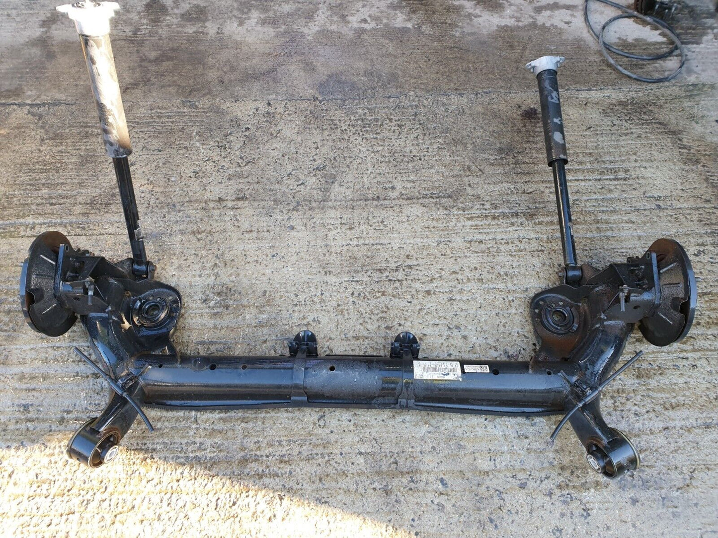 2019 FORD FIESTA ST-3 1.5P COMPLETE REAR AXLE K1BC-19403-CA + WARRANTY A125