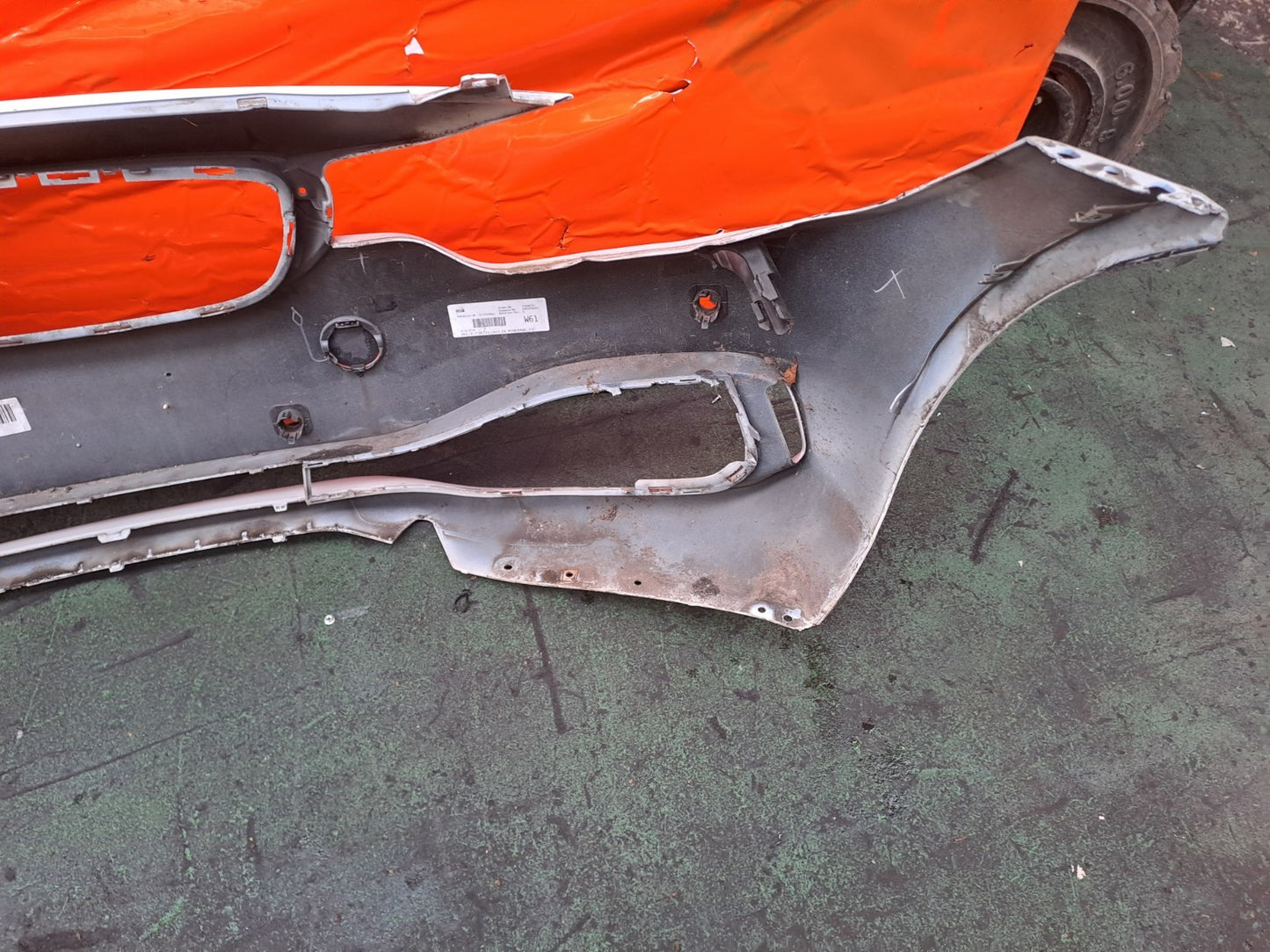 ✅BMW 420D F33 2.0 Diesel 2016 Front Bumper White Scratches A368 - Image 12